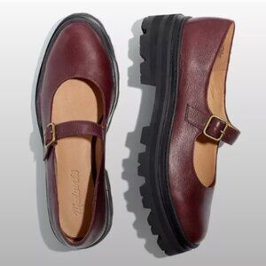 NWOT Madewell - The Freya Platform Lugsole Mary Jane Size 6